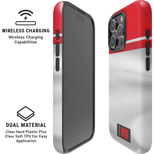 Morocco Soccer Flag iPhone 16 Pro Max Magsafe Impact Case